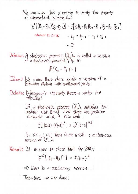 Stochastic Analysis Lecture 5 15