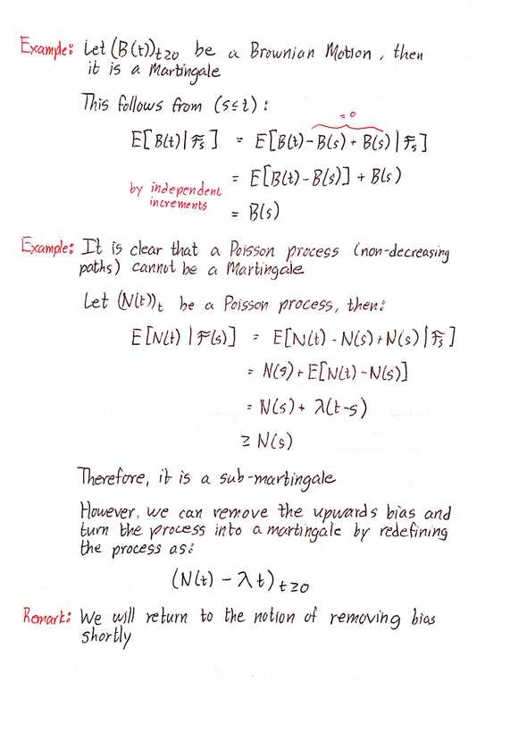 Stochastic Analysis Lecture 6 14