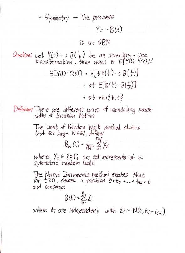 Stochastic Analysis Lecture 6 2