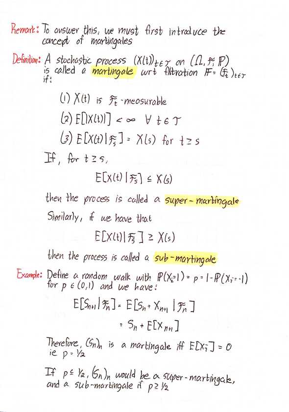 Stochastic Analysis Lecture 6 12